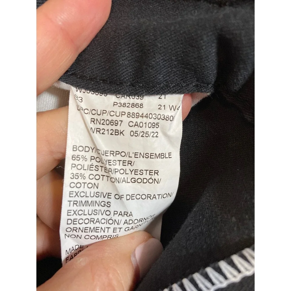 Dickies Mens Black Flexible & Durable WR212BK Multi-Pocket Work Shorts Size 36